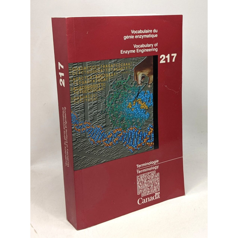 Vocabulaire du génie enzymatique / Vocabulary of Enzyme...