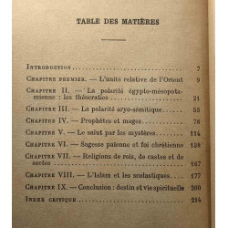 La Pensée en Orient / Collection Armand Colin N°225