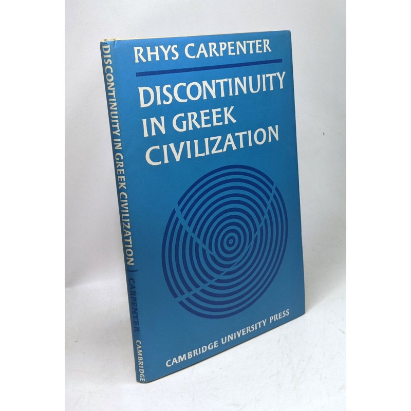 Discontinuity in greek civilization