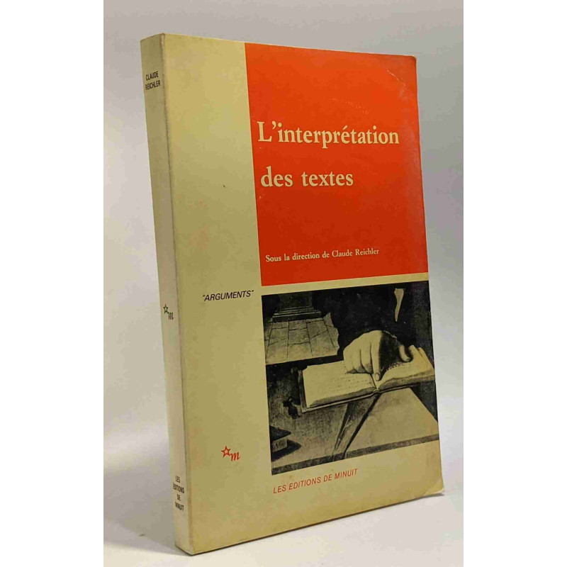 L'Interprétation des textes