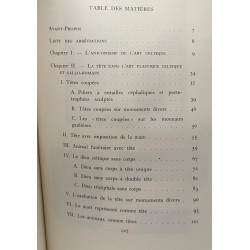 L'exaltation de la tête dans la pensée et dans l'art des Celtes -...
