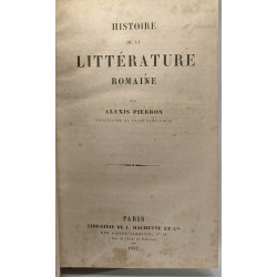 Histoire de la littérature - édition 1852