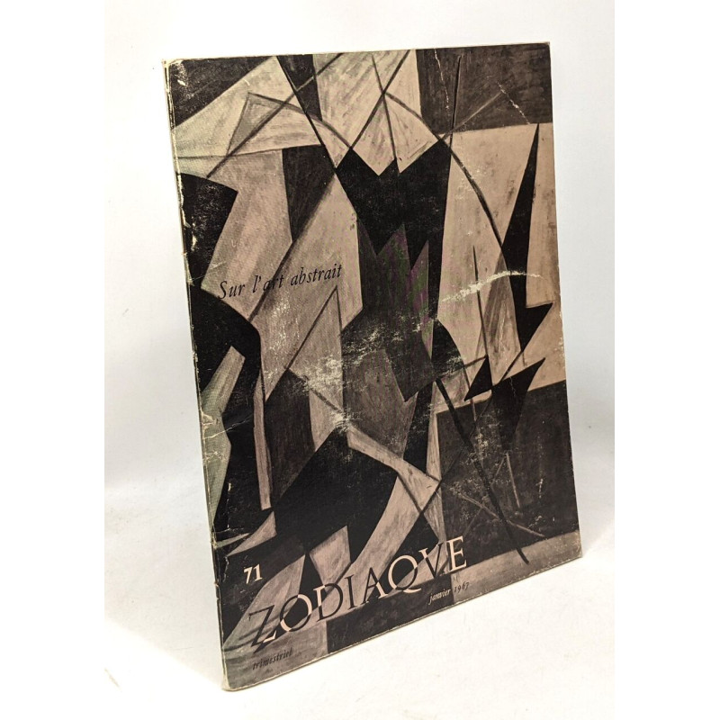 Sur l'art abstrait - Zodiaque n°71 janvier 1967