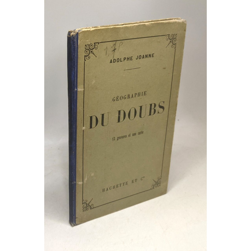 Geographie du doubs - 13 gravures et une carte