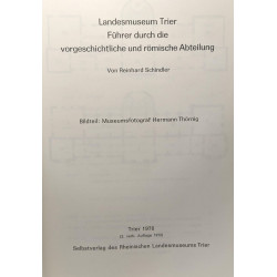 Landesmuseum Trier führer durch die vorgeschichtliche und römische...