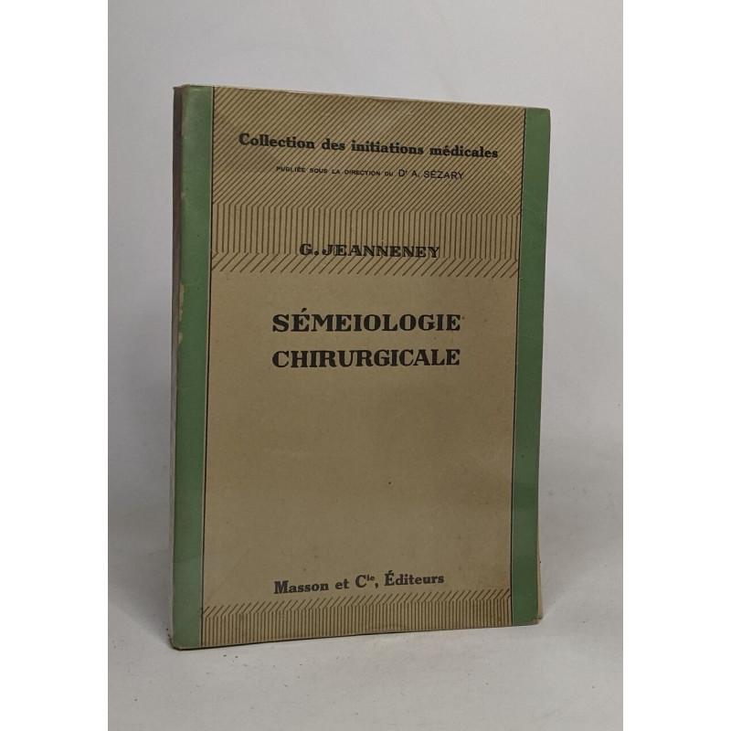 Semeiologie chirurgicale