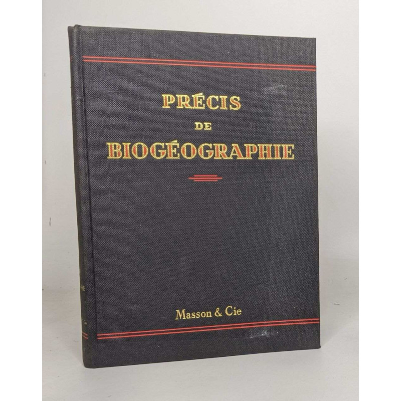 Précis de biogéographie