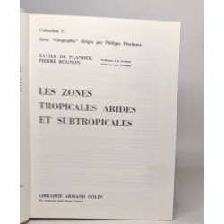 Les zones tropicales arides et subtropicales