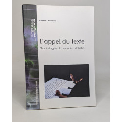 L'appel du texte