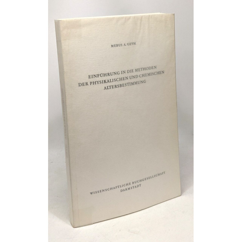 Einführung in die methoden der physikalischen und chemischen...