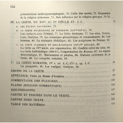 La Crète antique - collection de l'Institut français d'Athènes 87...