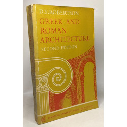 Greek et Roman architecture - second edition