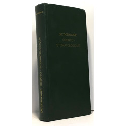 Dictionnaire odonto-stomatologique