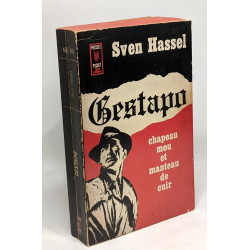 Gestapo - chapeau mou et manteau de cuir