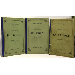 Géographie 14 livres: Morbihan Gers Loire-Intérieure Hautes...