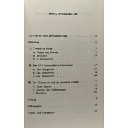 Der decamerone und die deutsche prosa des XVI. Jahrhunderts