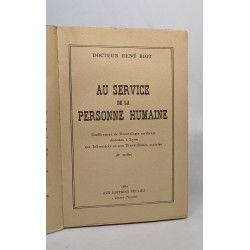 Au service de la personne humaine