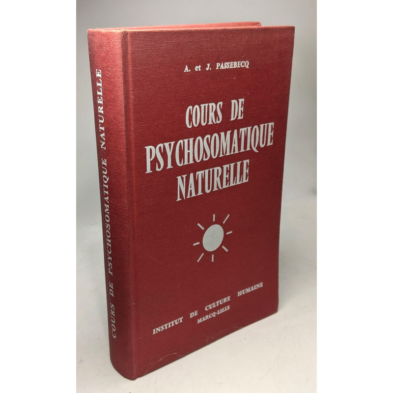 Cours de psychosomatique naturelle