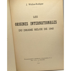 Les origines internationales du drame belge de 1940