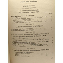Les origines internationales du drame belge de 1940