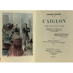 L'aiglon - drame en six actes en vers représenté pour la première...
