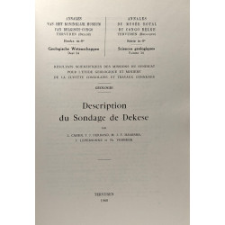 Description du Sondage de Dekese - géologie - résultats...