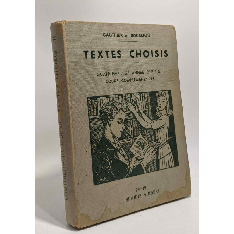 Enseignement du second degré - textes choisis pour lectures...