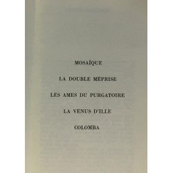Colomba - édition présentée par Pierre Josserand - Colomba...
