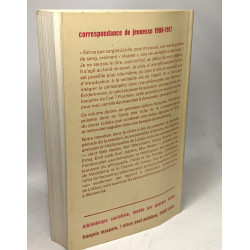 Correspondnace de jeunesse 1908-1917