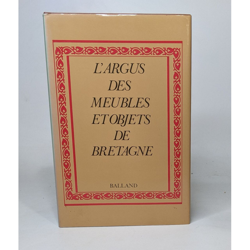 L'Argus des meubles et objets de Bretagne