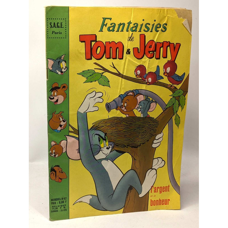 Fantaisies de Tom et Jerry - l'argent et le bonheur - mensuel n°42...