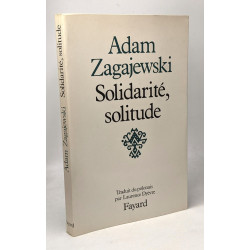 Solidarité solitude