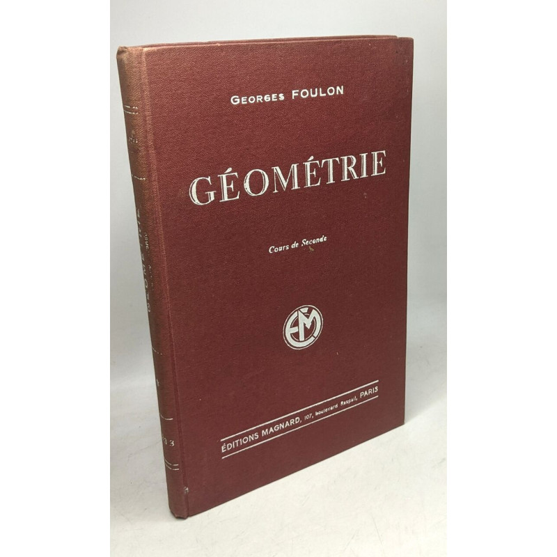 Géométrie - cour de seconde