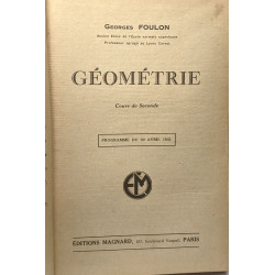 Géométrie - cour de seconde