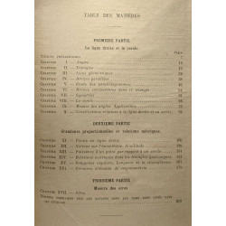 Géométrie - cour de seconde