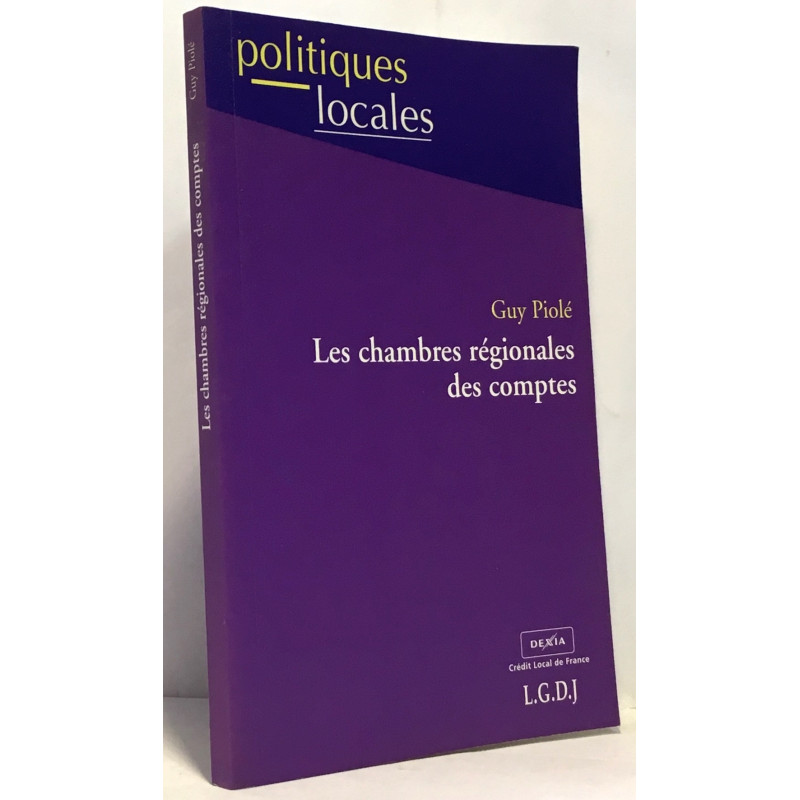 Les chambres régionales des comptes