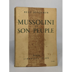 Mussolini et son peuple
