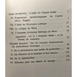 Lire le Capital. II