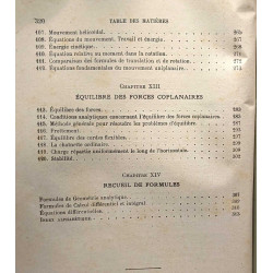 Éléments de mécanique rationelle - 4e édition