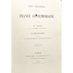 La révolution Tome III Le gouvernement révolutionnaire - Les...