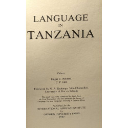 Language in Tanzania