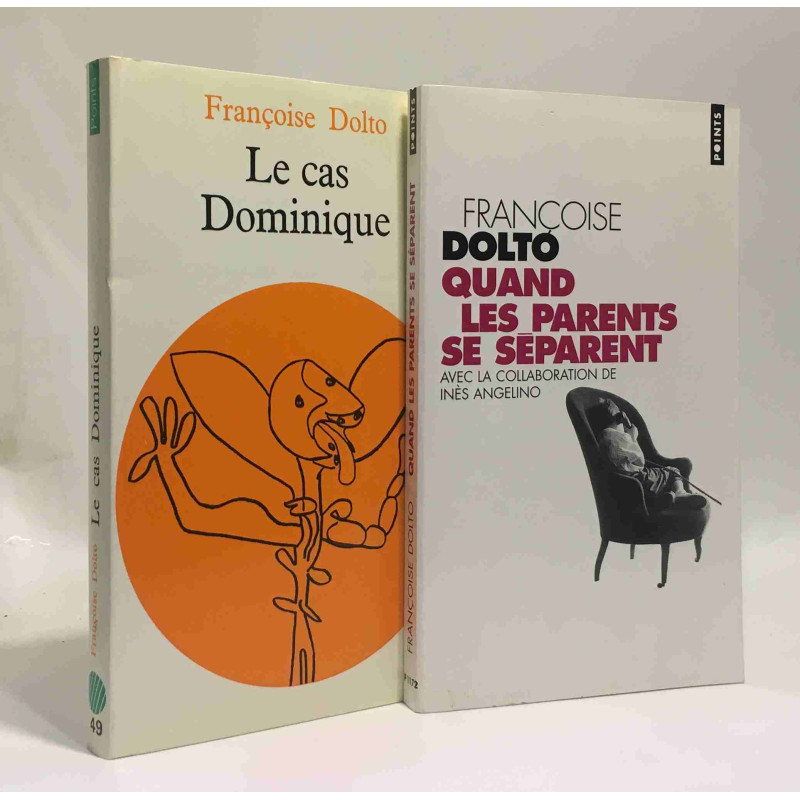 Quand les parents se séparent + Le cas Dominique -- 2 livres