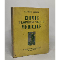 Chimie propédeutique médicale