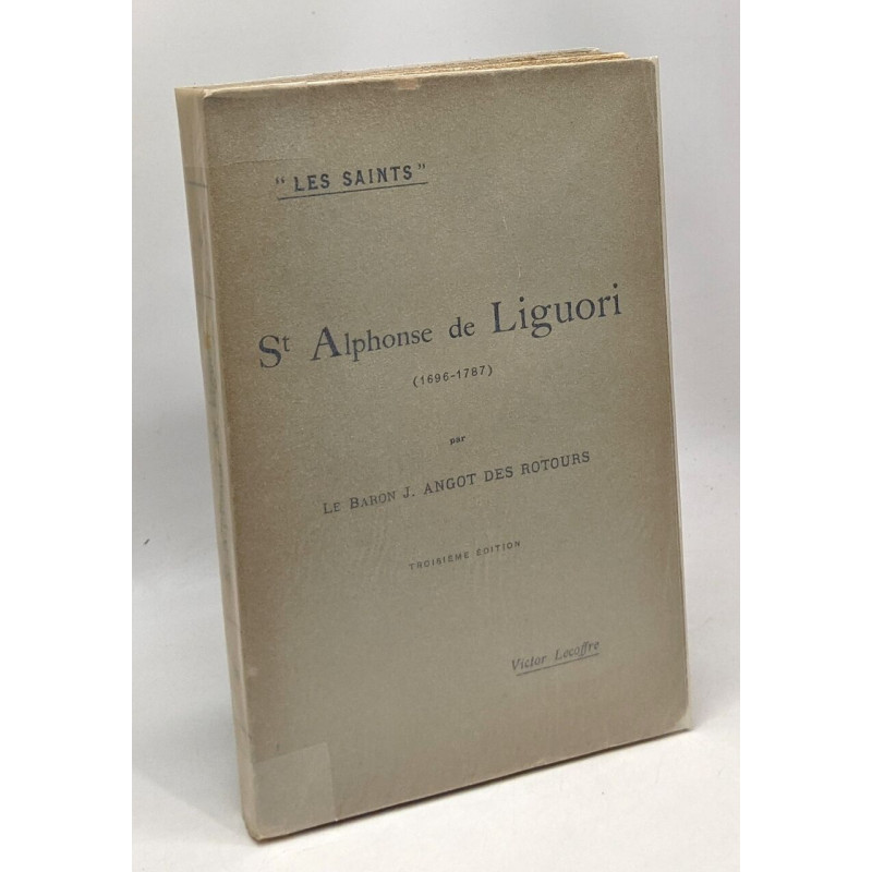 St Alphonse de Liguori (1696-1787) - coll. Les Saints