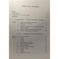 Cours de chimie organique 6e édition révisée -- coll. enseignement...
