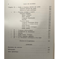 Cours de chimie organique 6e édition révisée -- coll. enseignement...