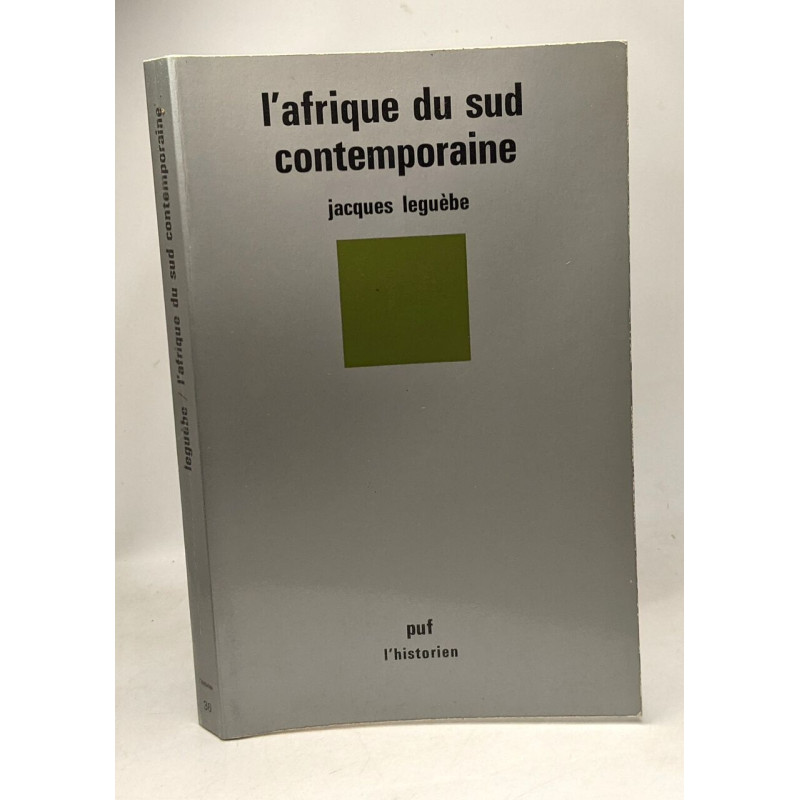 L'Afrique du Sud contemporaine