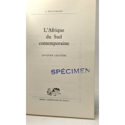 L'Afrique du Sud contemporaine