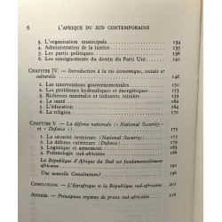 L'Afrique du Sud contemporaine