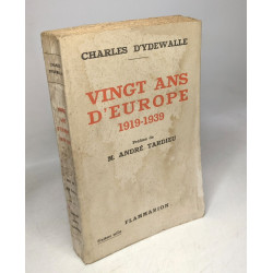 Vingt ans d'Europe 1919-1939